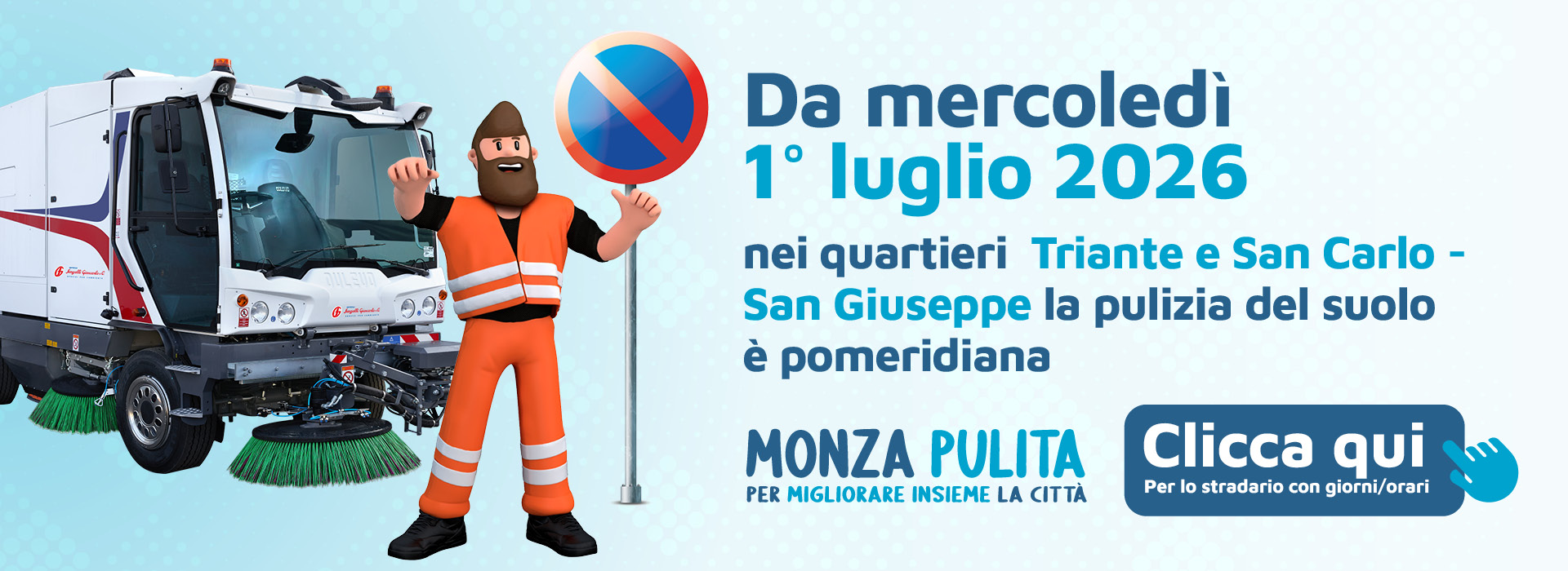 Spazzamento strade